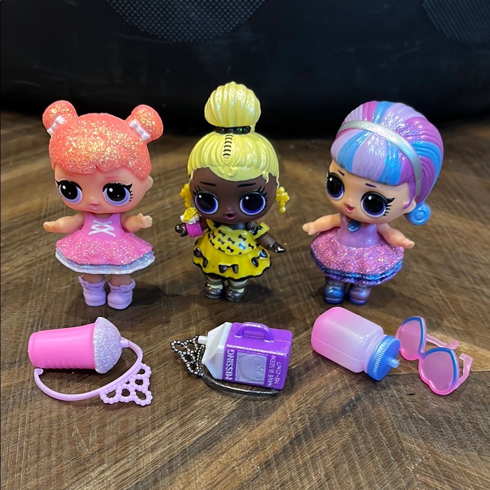 L.O.L. Surprise! Dolls Set with Accessories